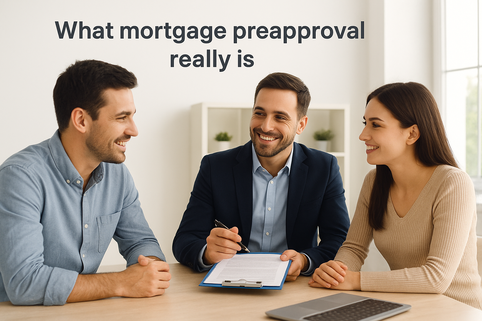 What mortgage preapproval really is