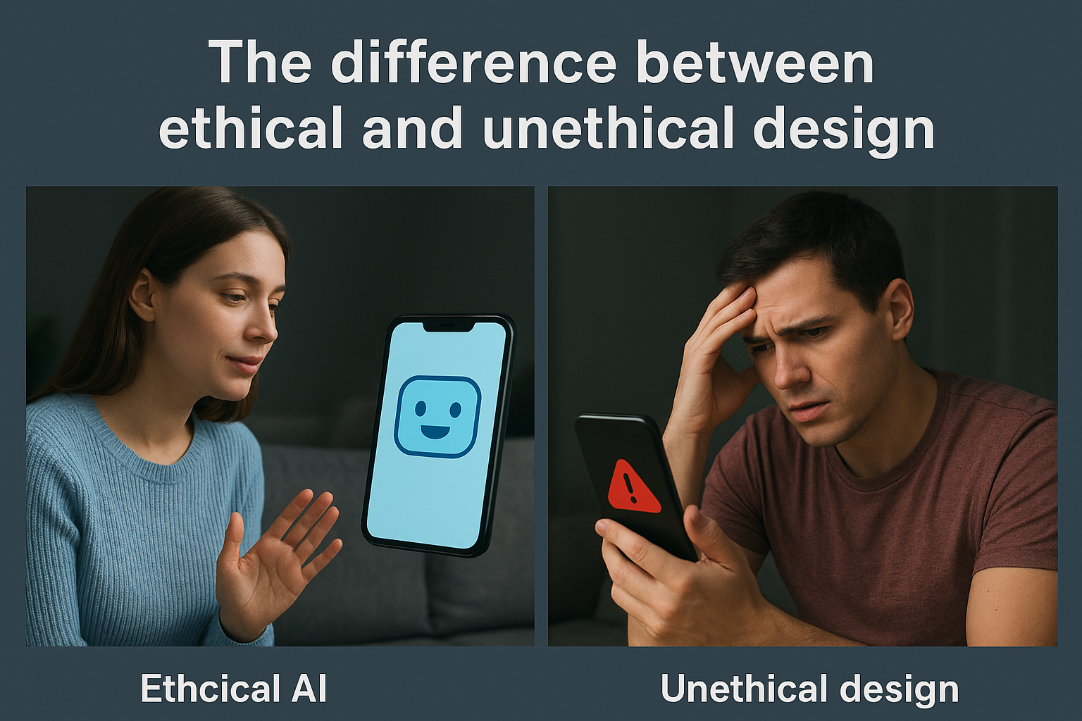 The difference between ethical and unethical design