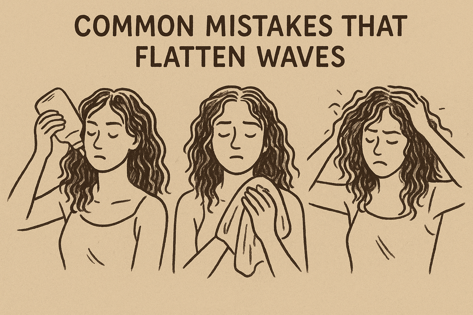 Common mistakes that flatten waves