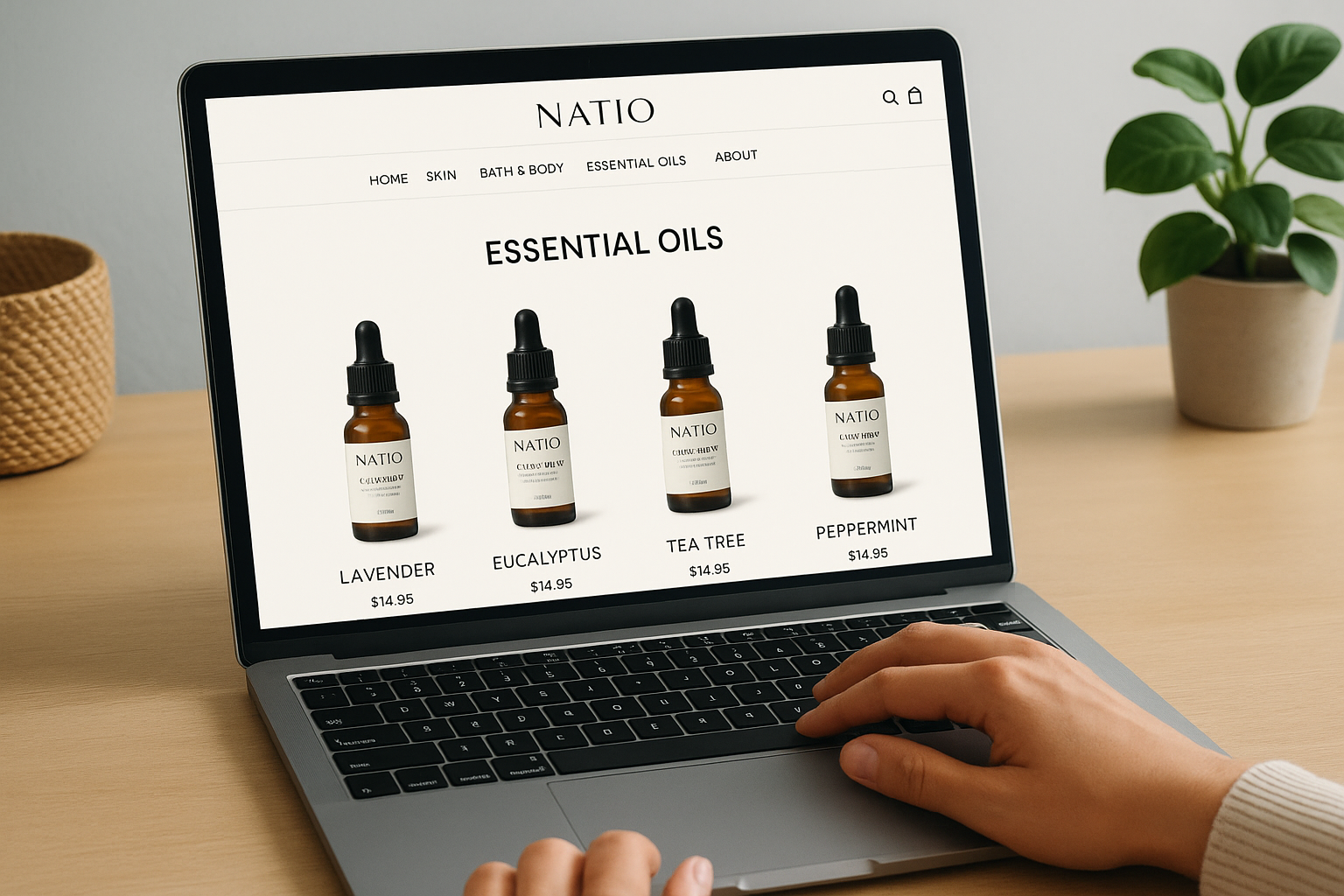 1. Natio official online store