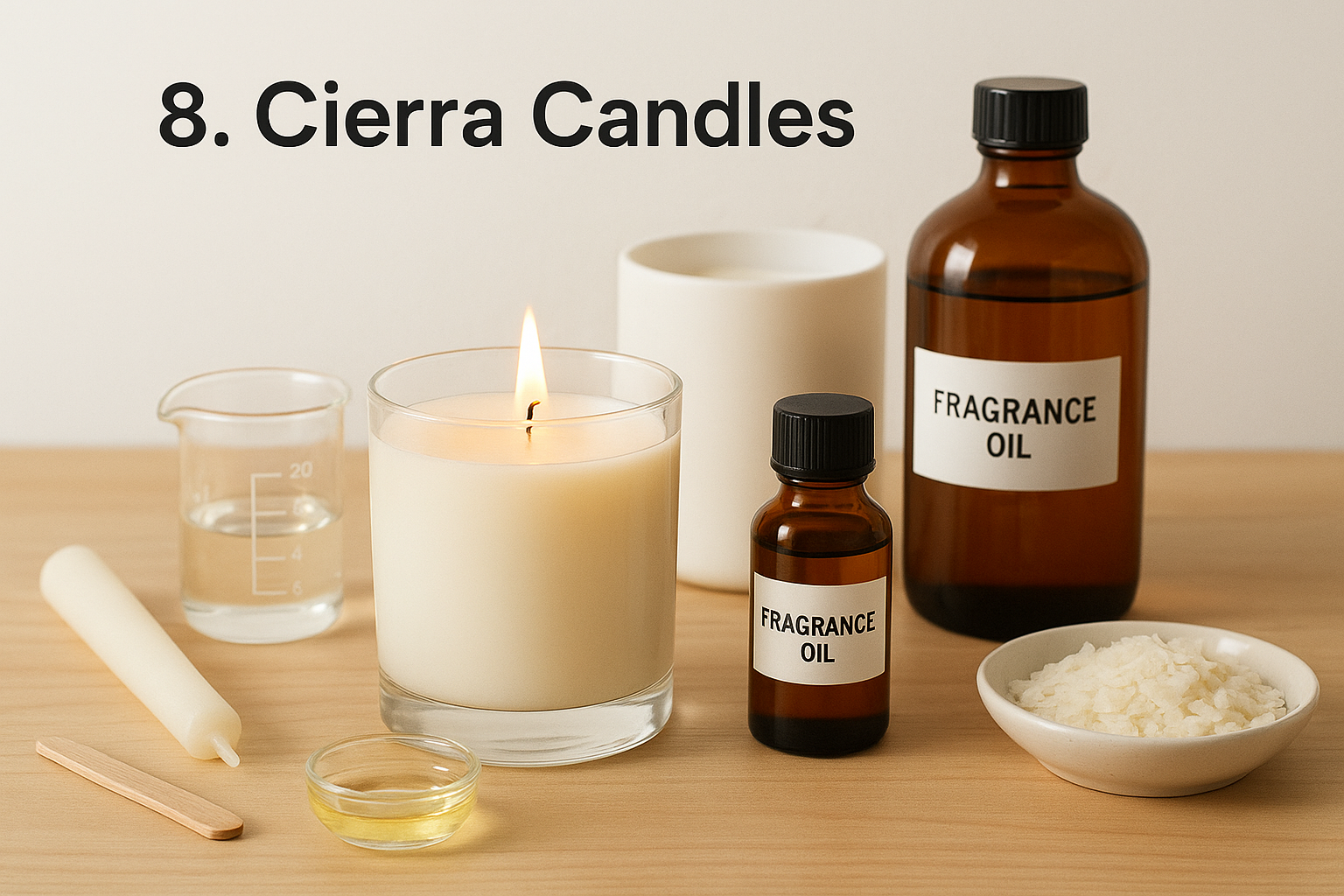 8. Cierra Candles