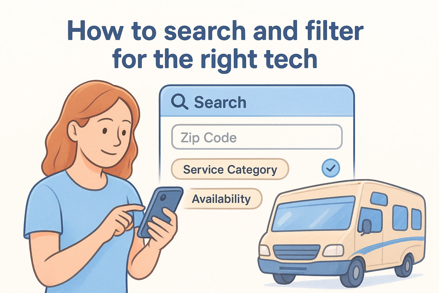 How to search and filter for the right tech