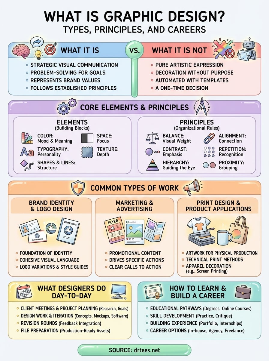 what is graphic design infographic