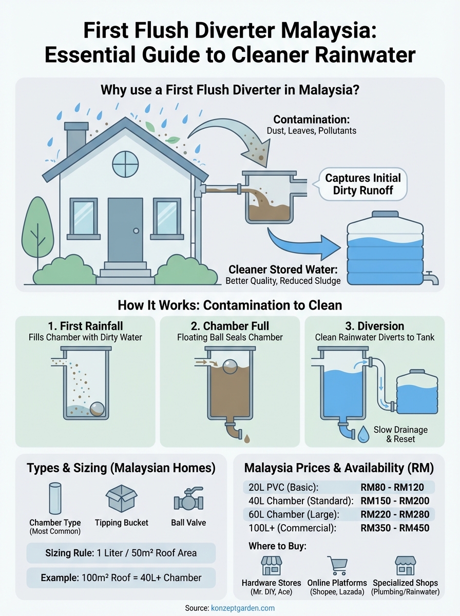 first flush diverter malaysia infographic