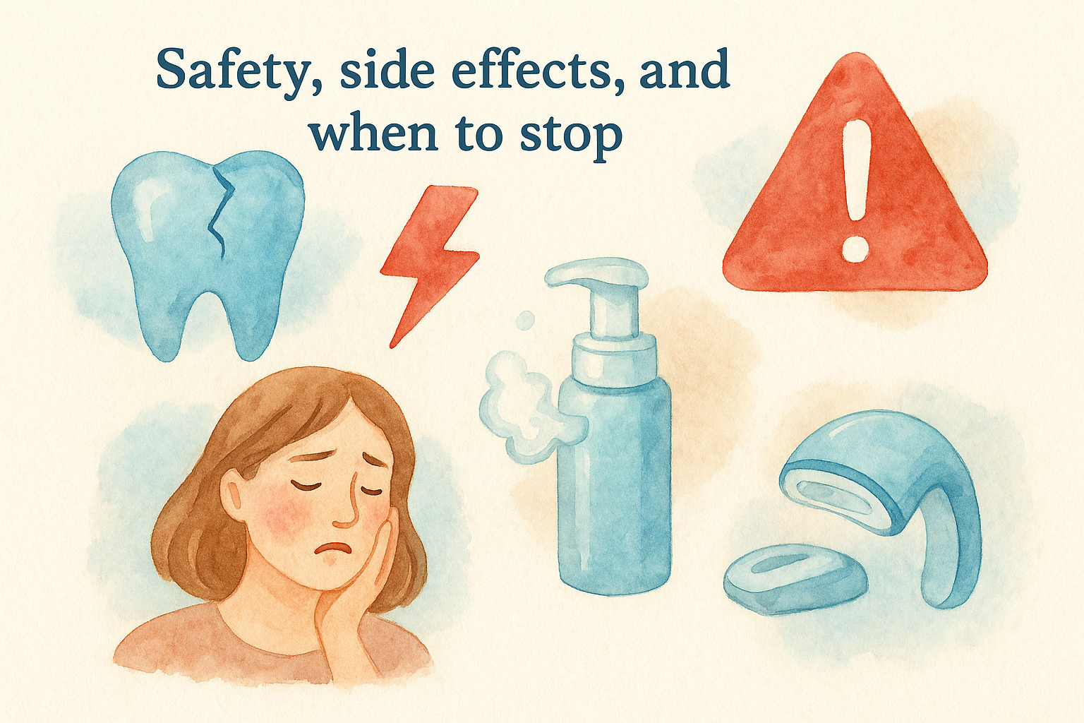 Safety, side effects, and when to stop