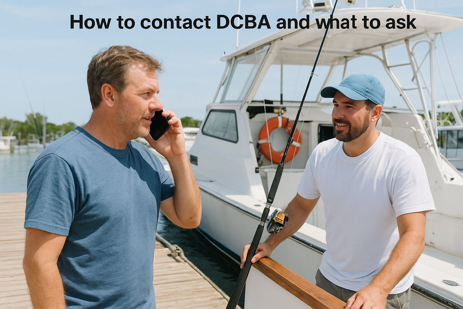 How to contact DCBA and what to ask