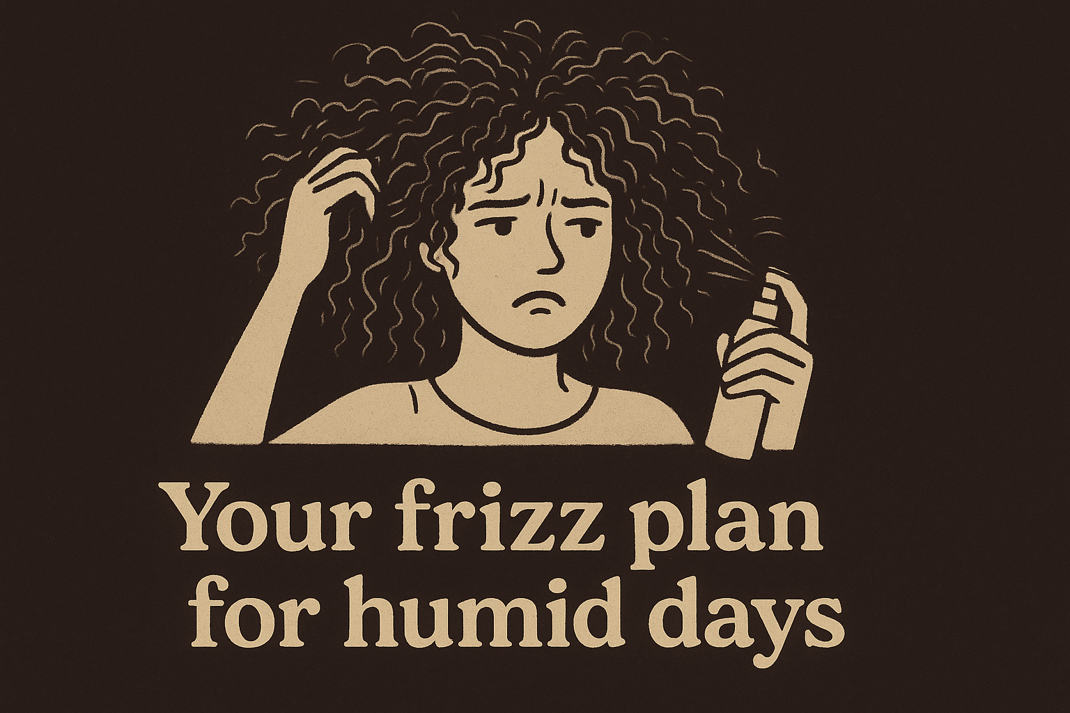 Your frizz plan for humid days