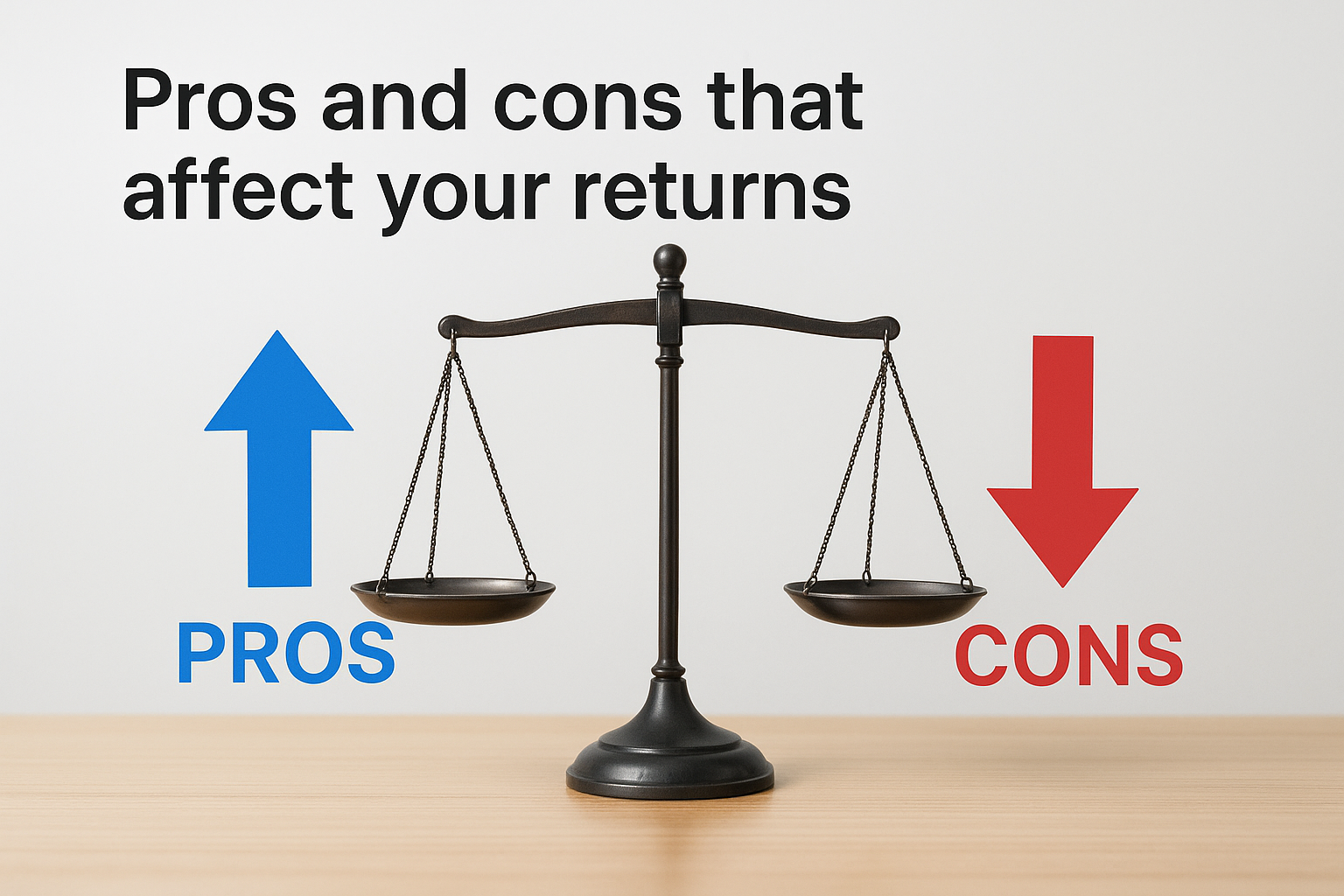 Pros and cons that affect your returns