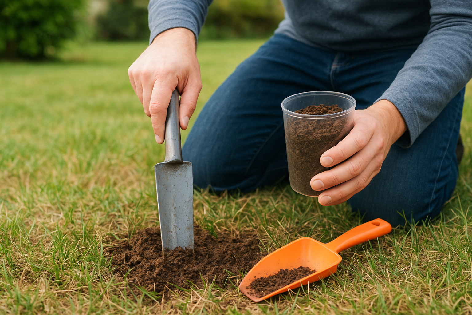 2. Test soil and improve Dallas clay