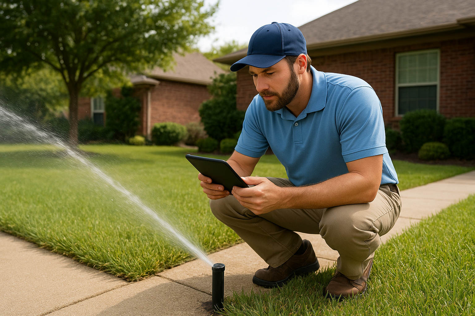 5. Inspect irrigation and water within Dallas rules