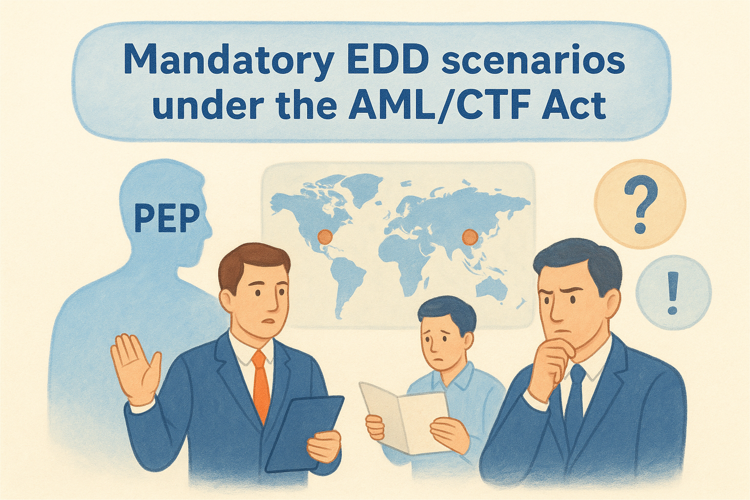Mandatory EDD scenarios under the AML/CTF Act