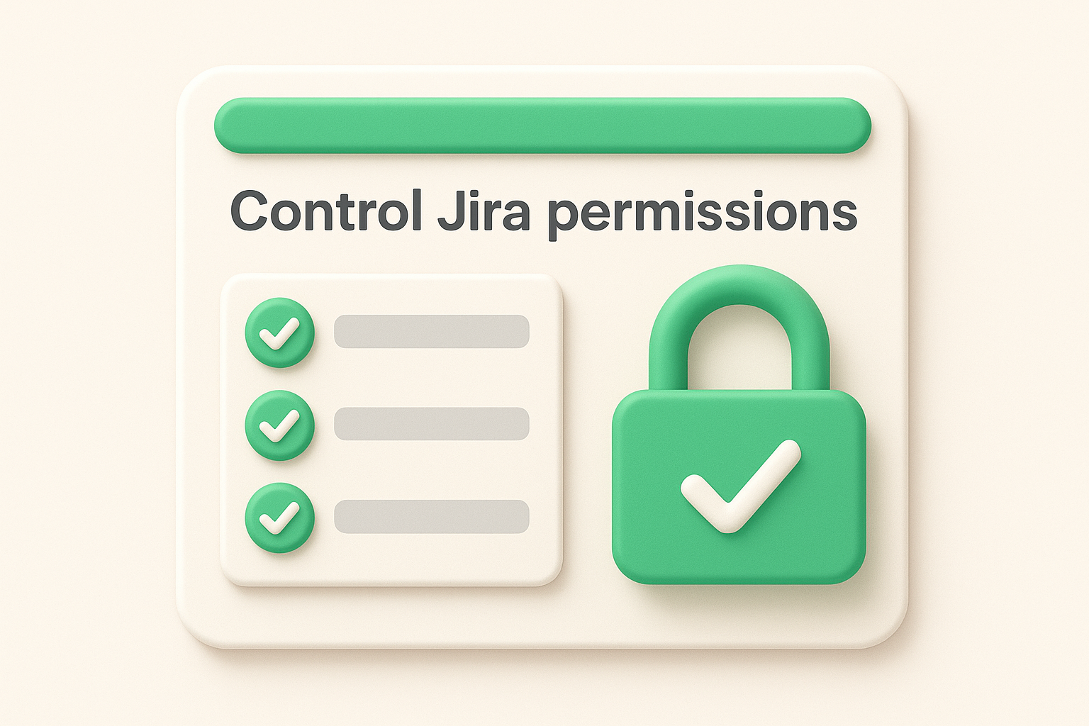 Control Jira permissions