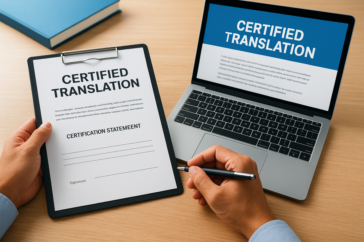 How the certified translation process works