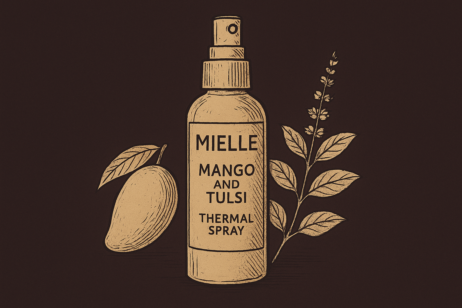 7. Mielle Mango and Tulsi thermal spray