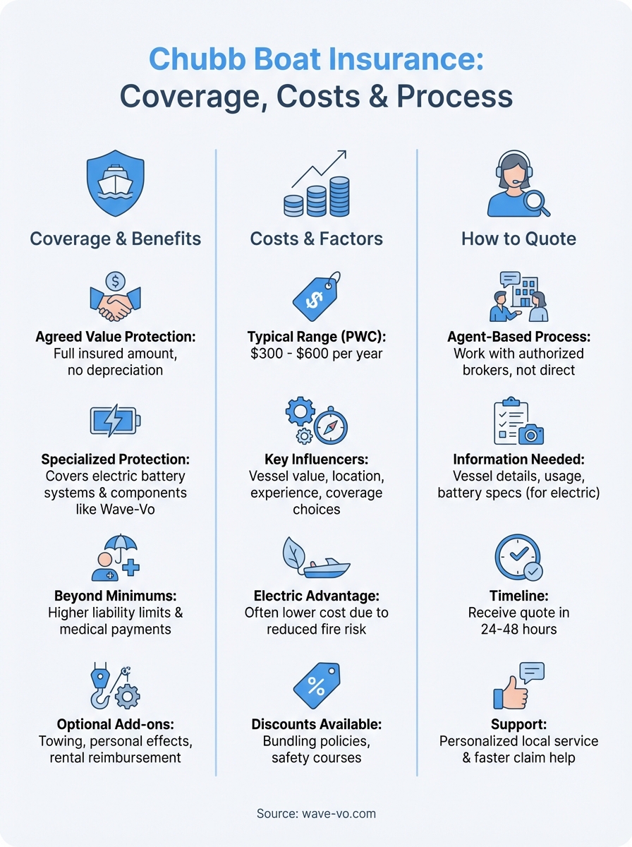 chubb boat insurance infographic