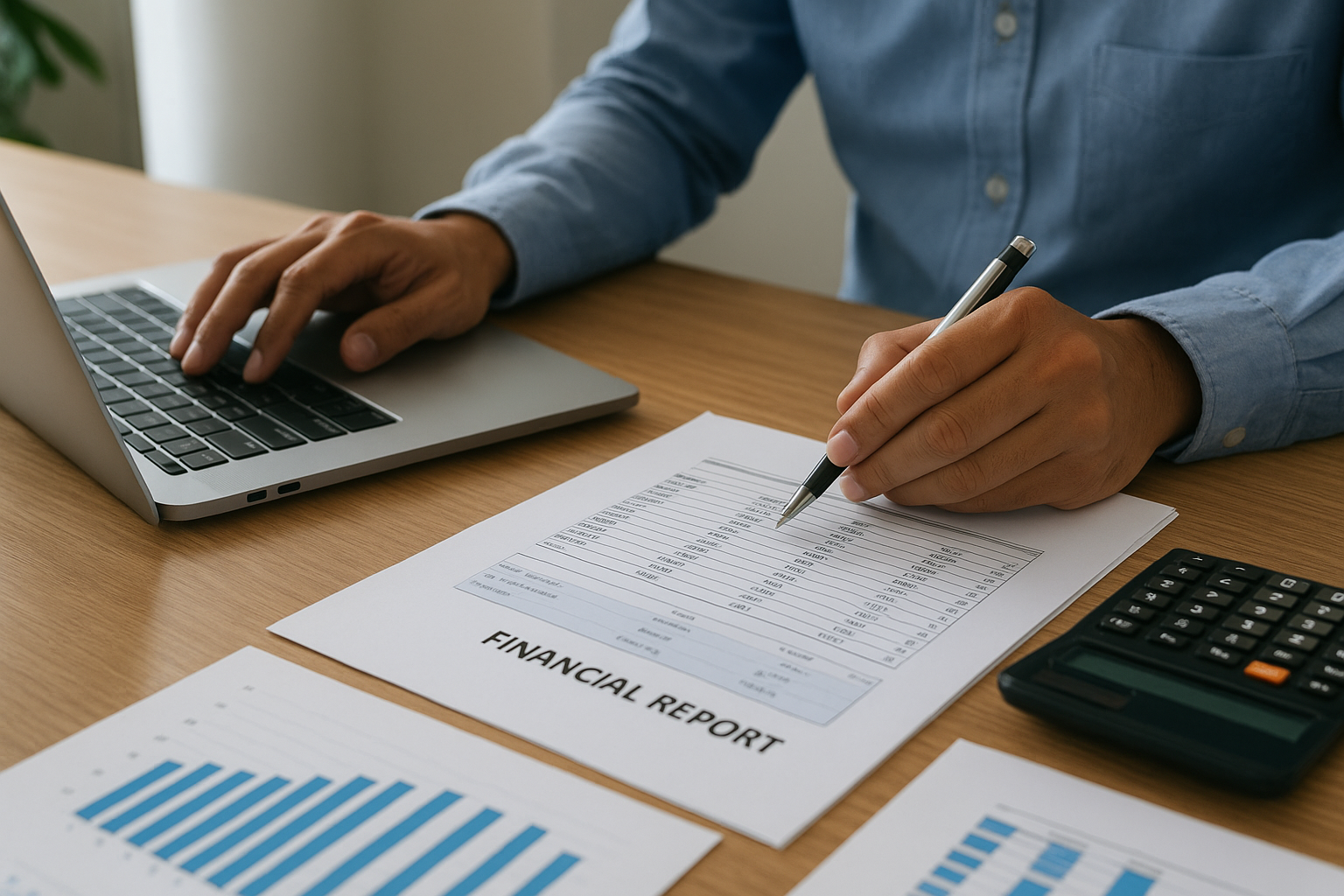 Reconcile financial totals