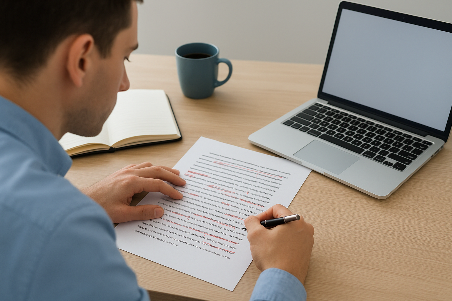 Hoe een correctietraject meestal verloopt