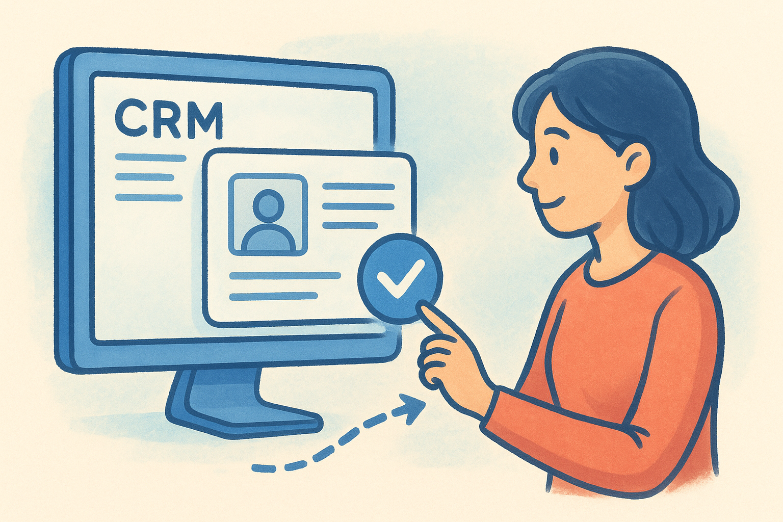Build verification into your CRM workflow