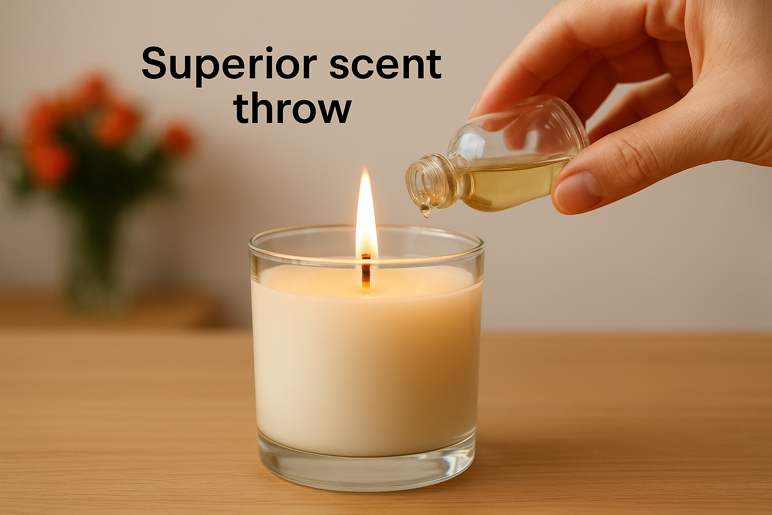 Superior scent throw
