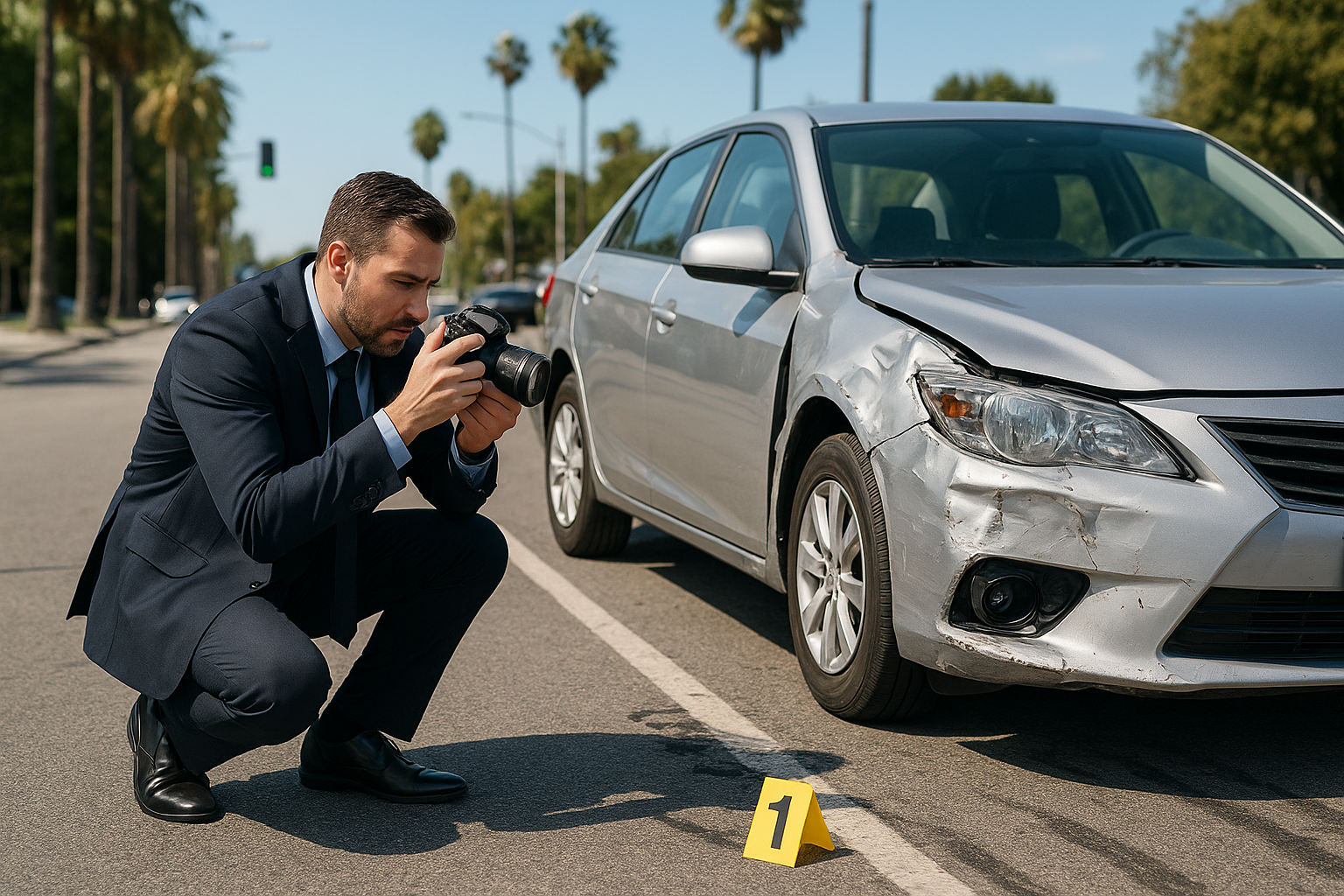 Key evidence that wins Los Angeles crash claims