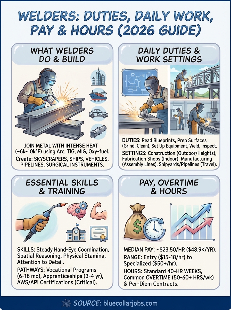 what do welders do infographic
