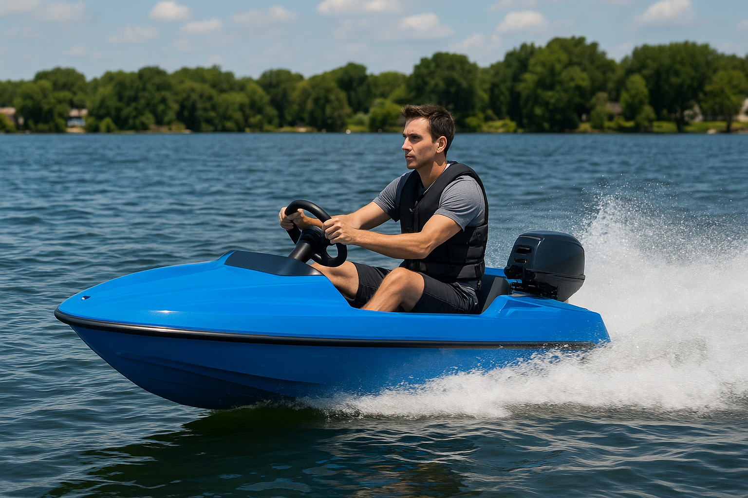 1. Wave-Vo electric jet boat