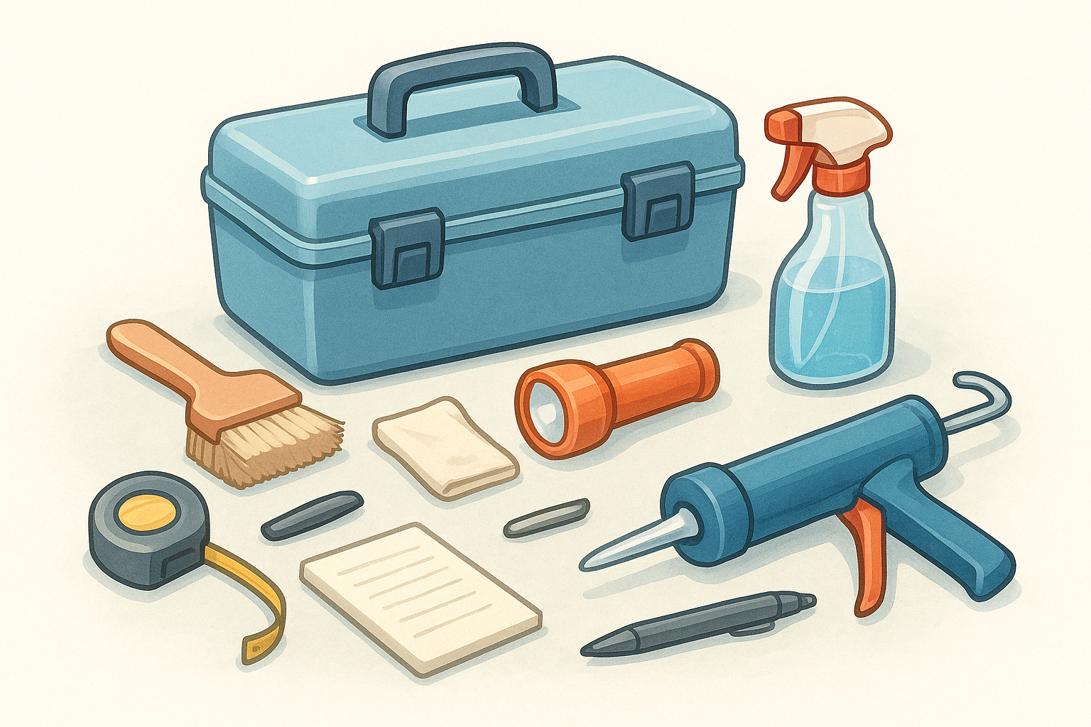 Tools and supplies that make inspections easier