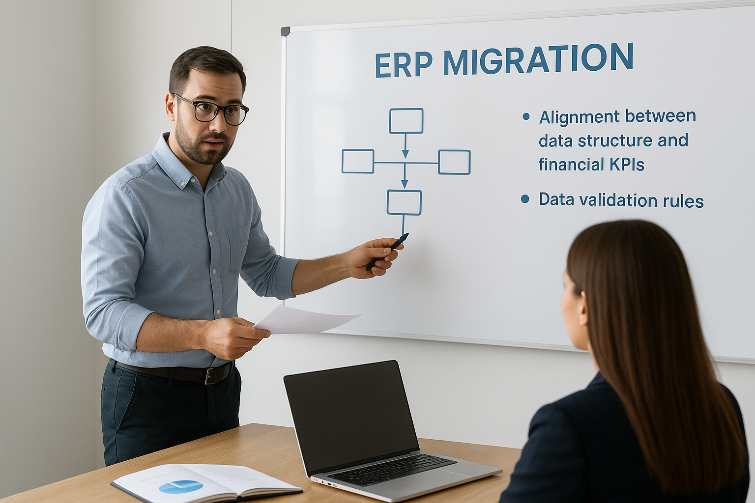 What it automates in an ERP migration