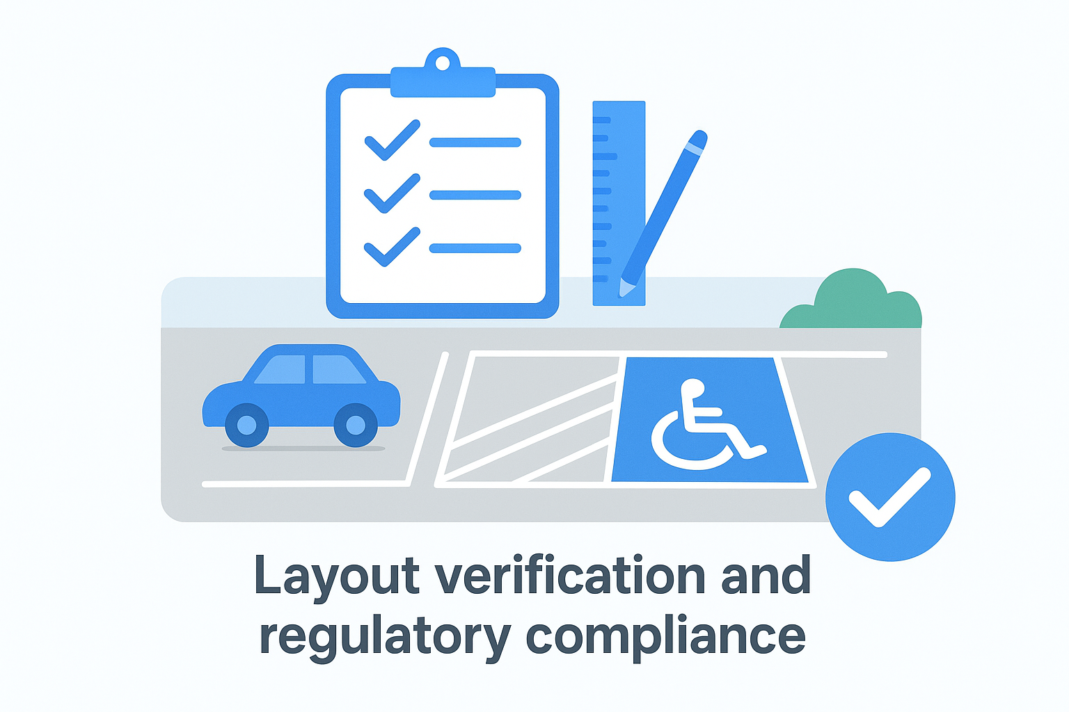 Layout verification and regulatory compliance