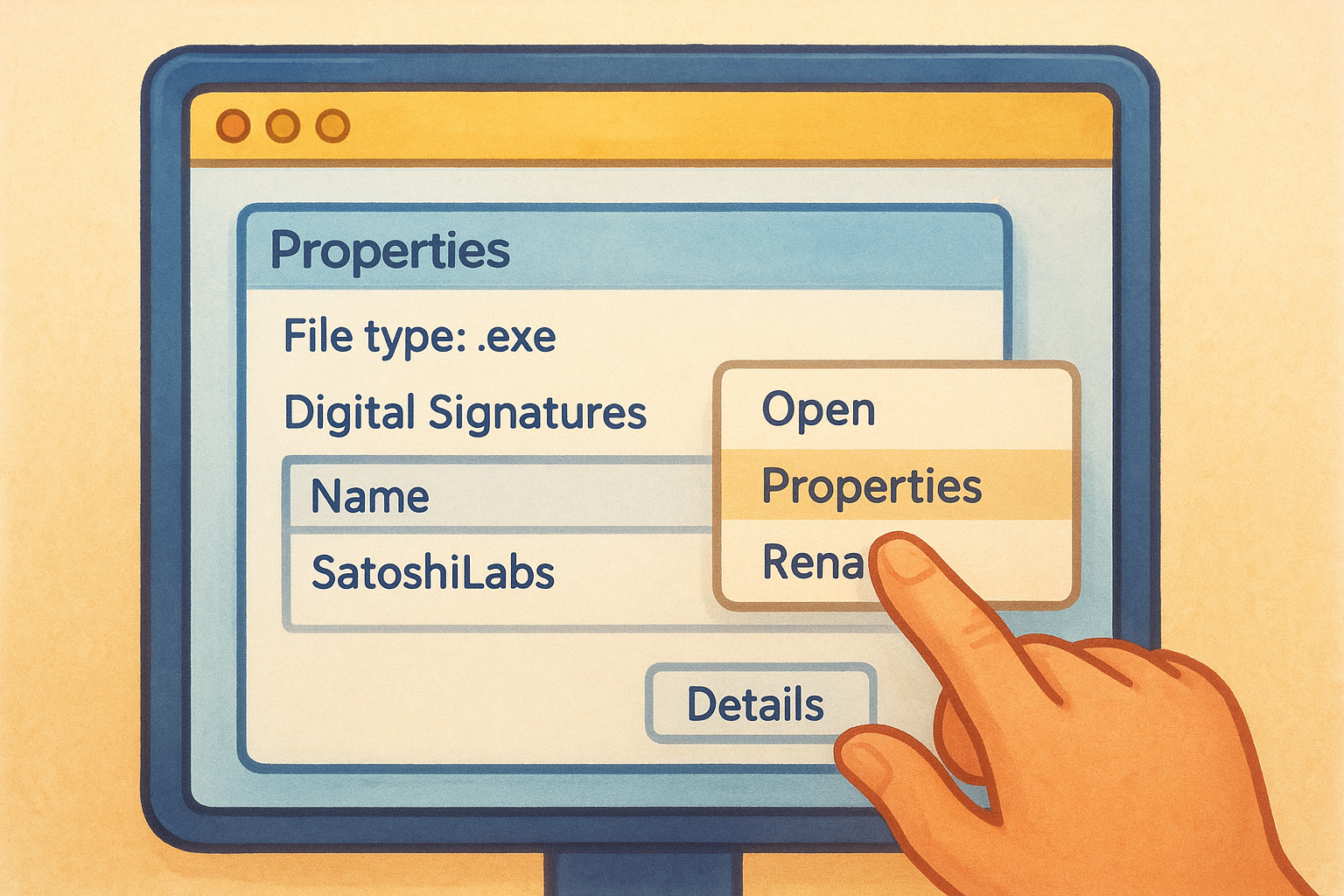 Check the file signature
