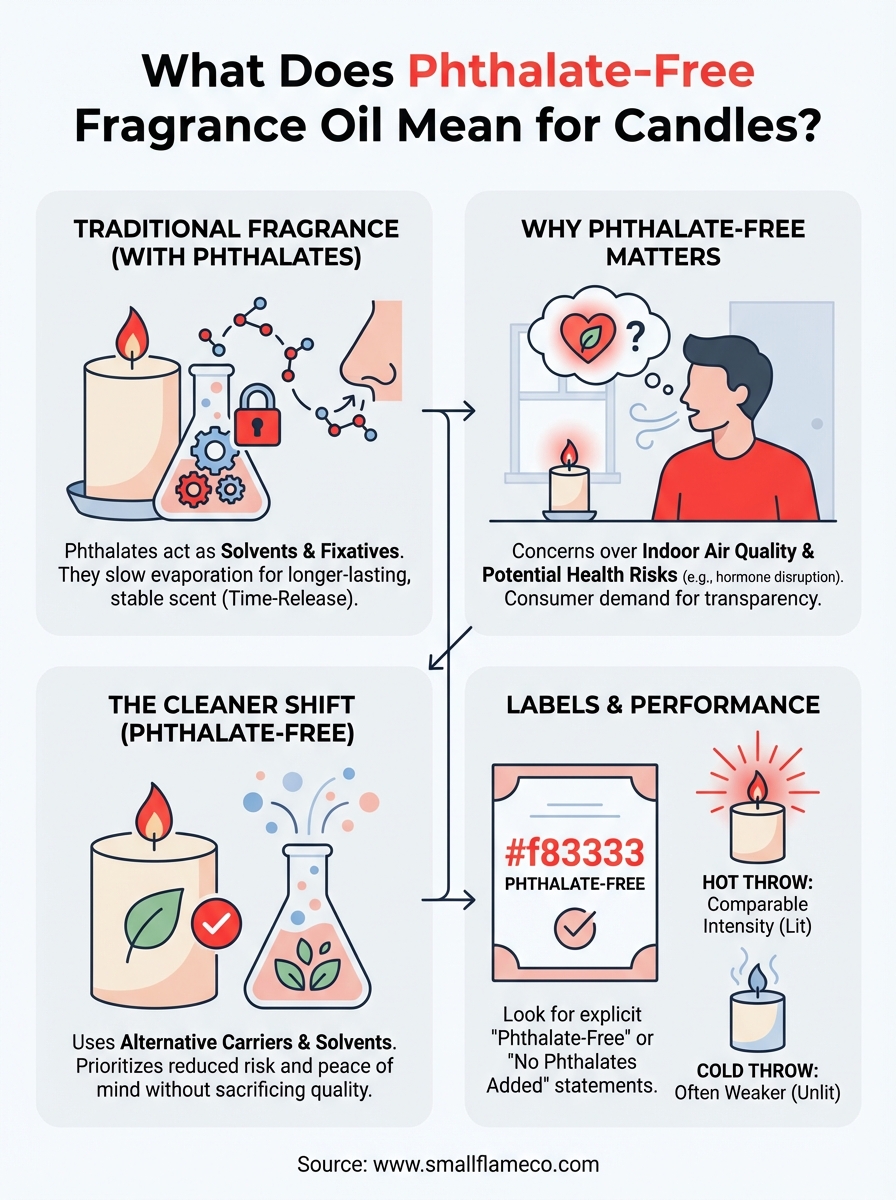 what does phthalate free fragrance oil mean infographic