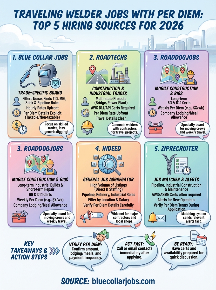 traveling welder jobs infographic