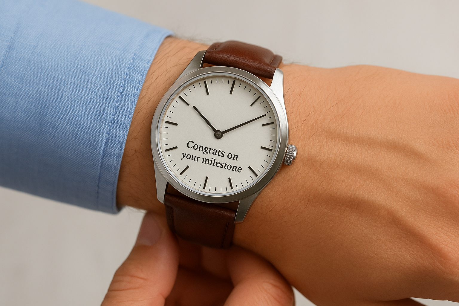 2. A meaningful watch that marks a milestone