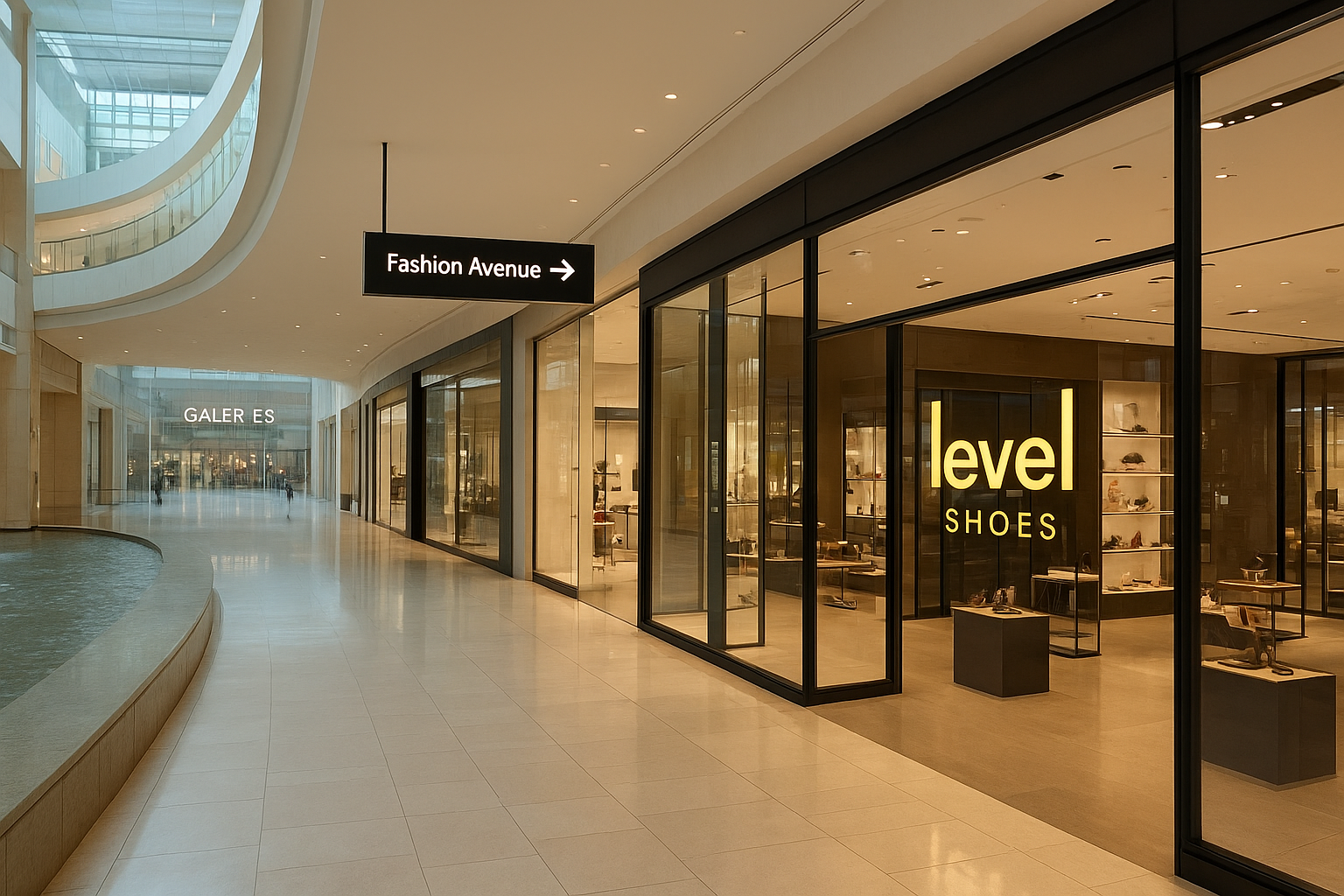 How to get to Level Shoes in Dubai Mall