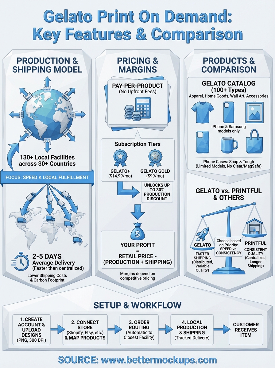 gelato print on demand infographic