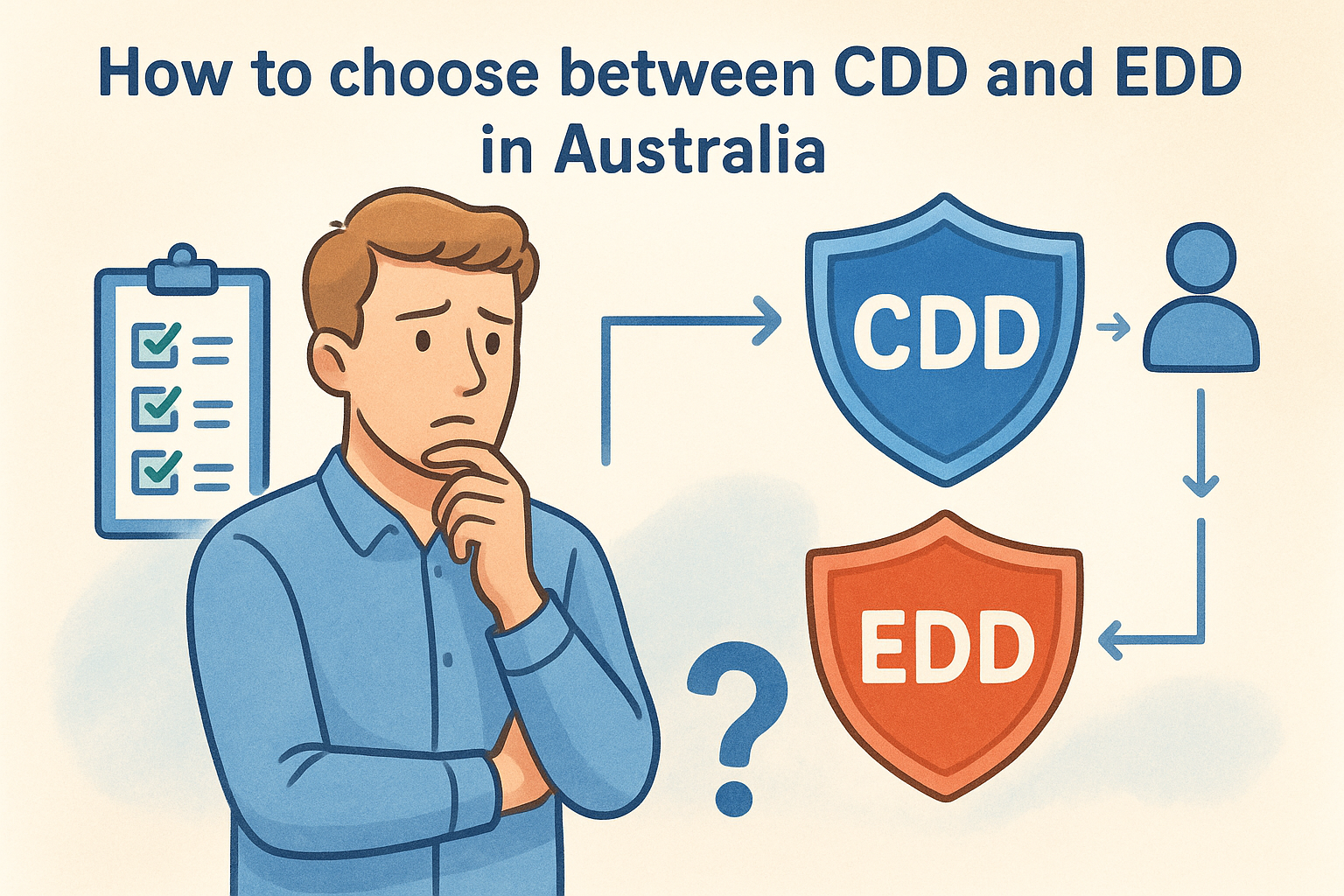 How to choose between CDD and EDD in Australia
