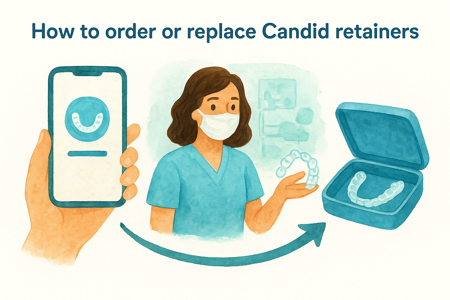 How to order or replace Candid retainers