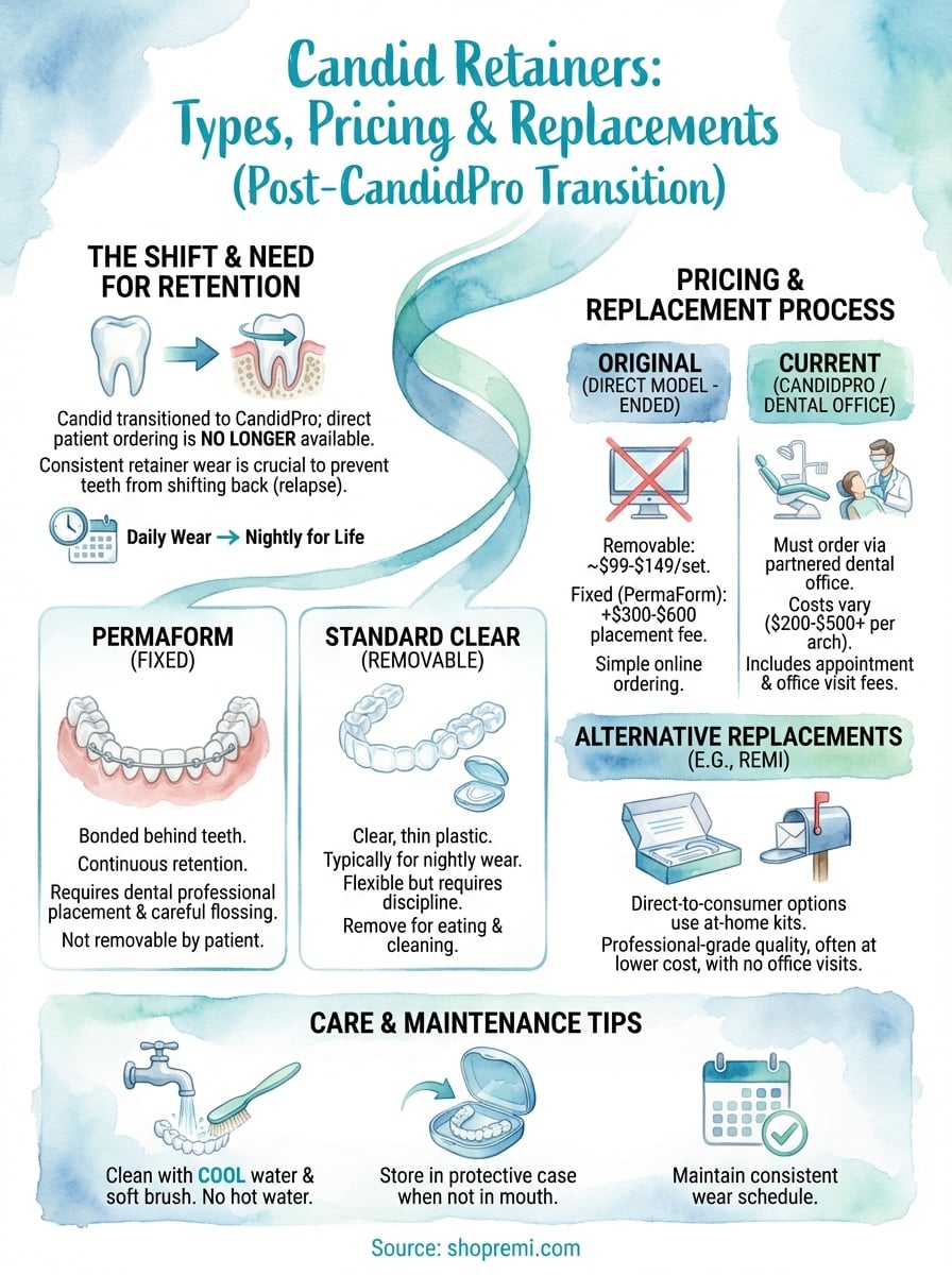 candid retainers infographic