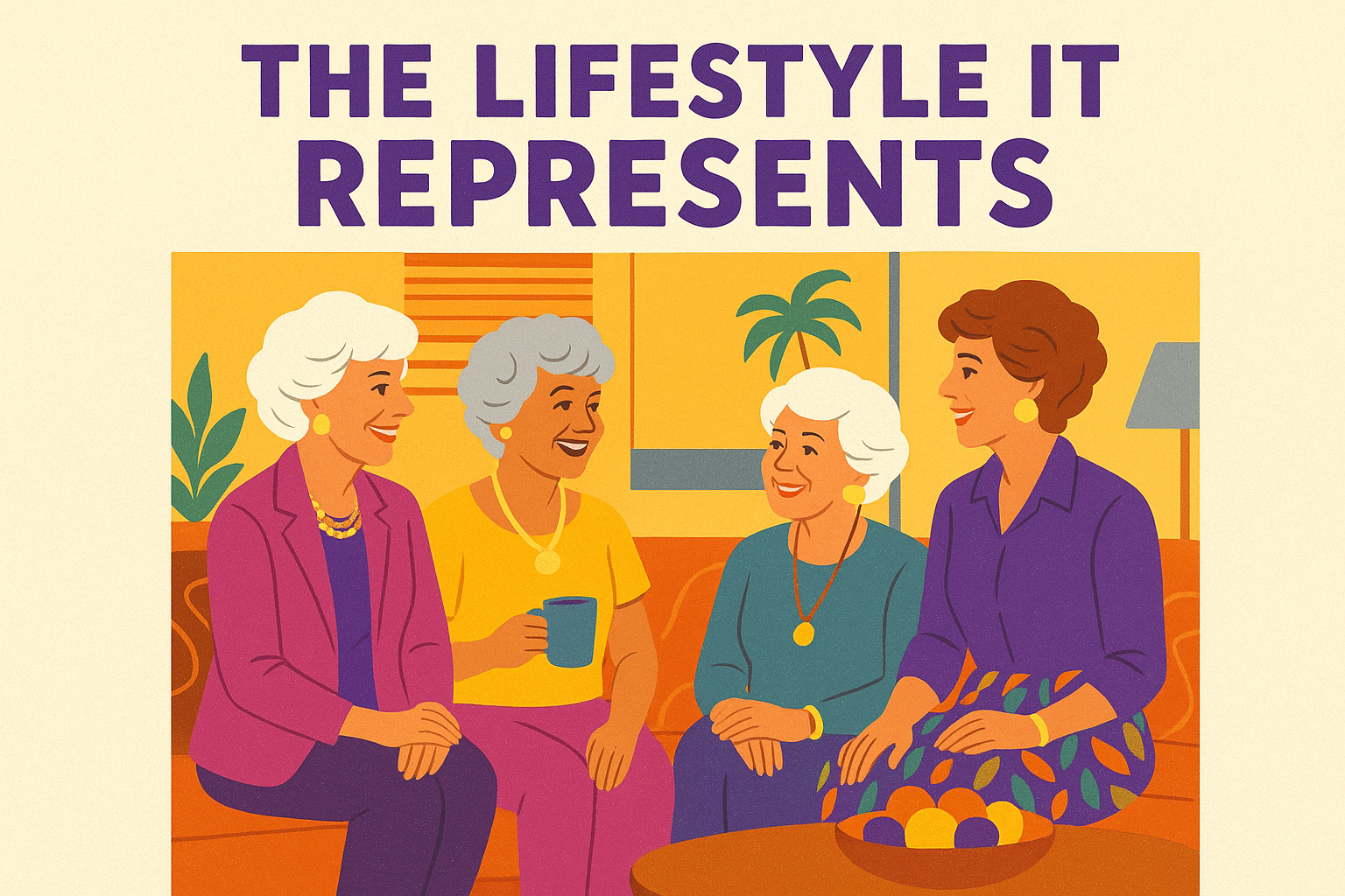 The lifestyle it represents