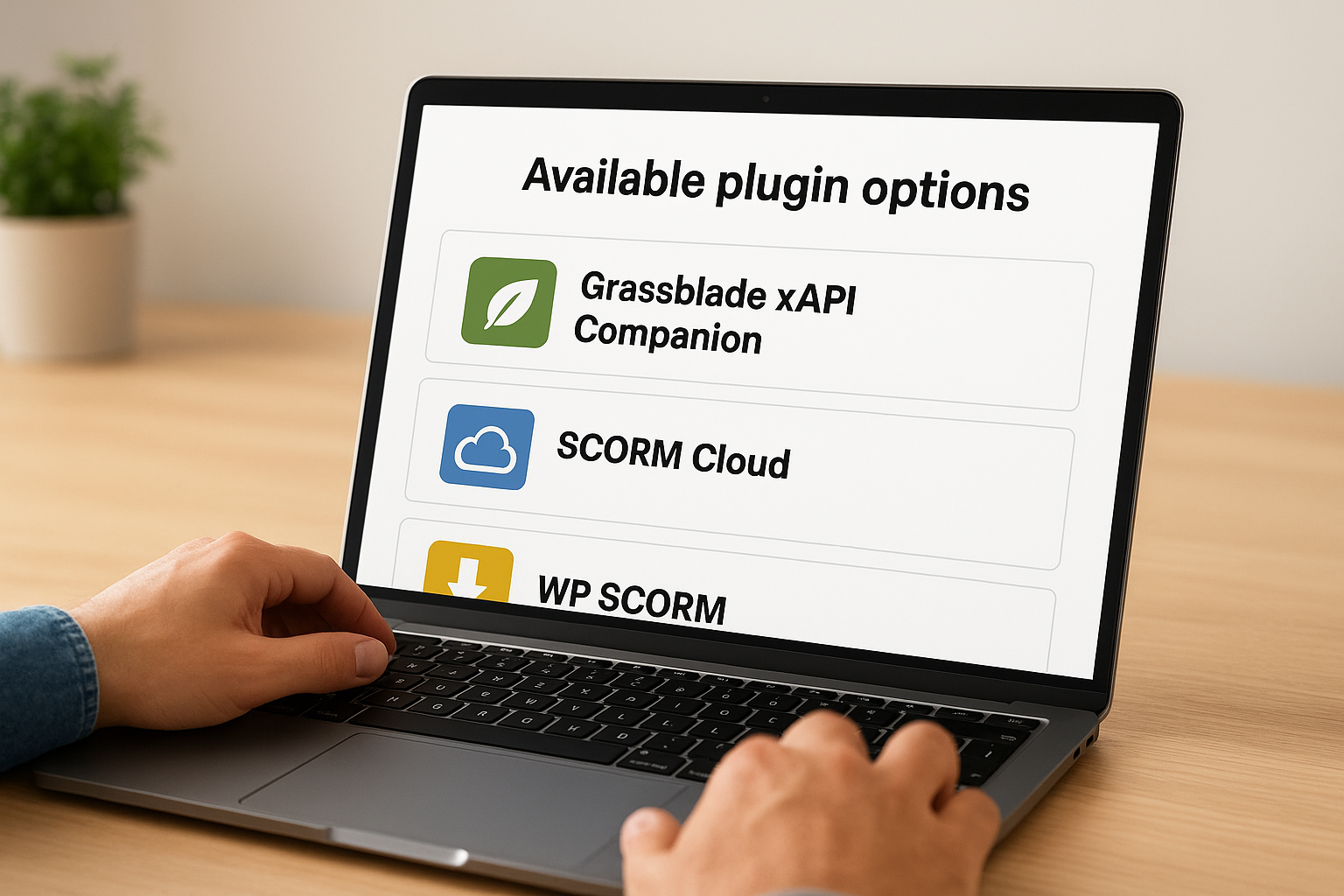 Available plugin options