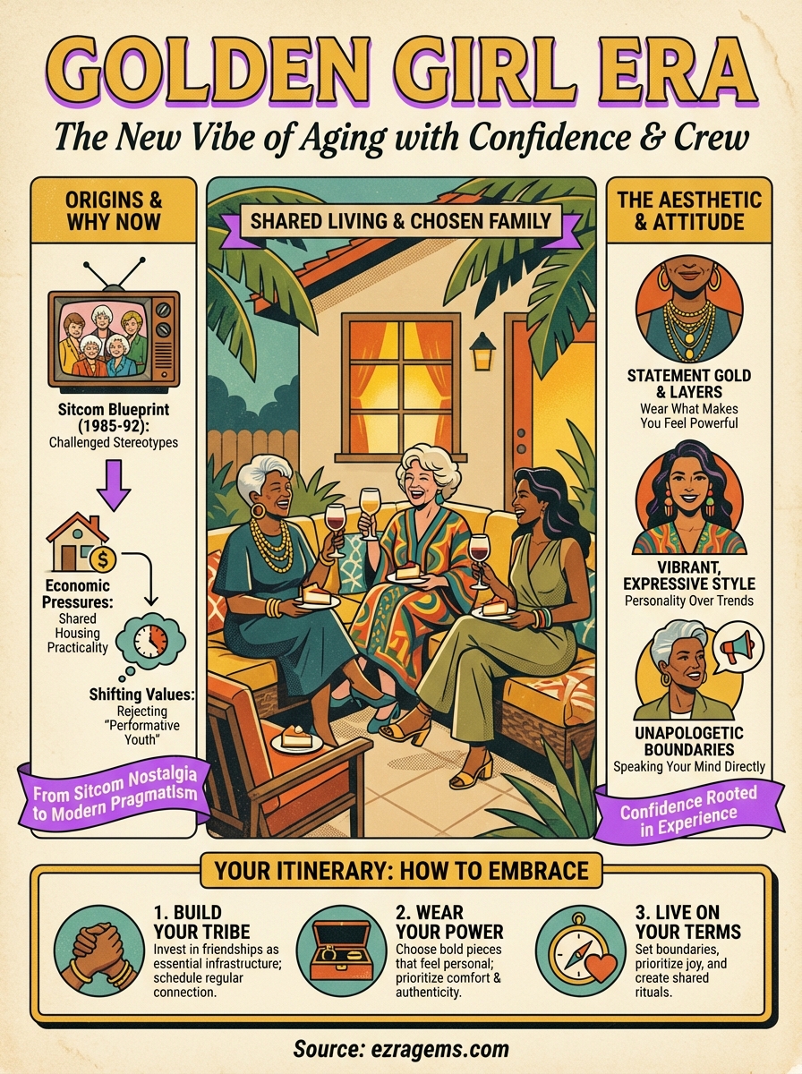 golden girl era infographic