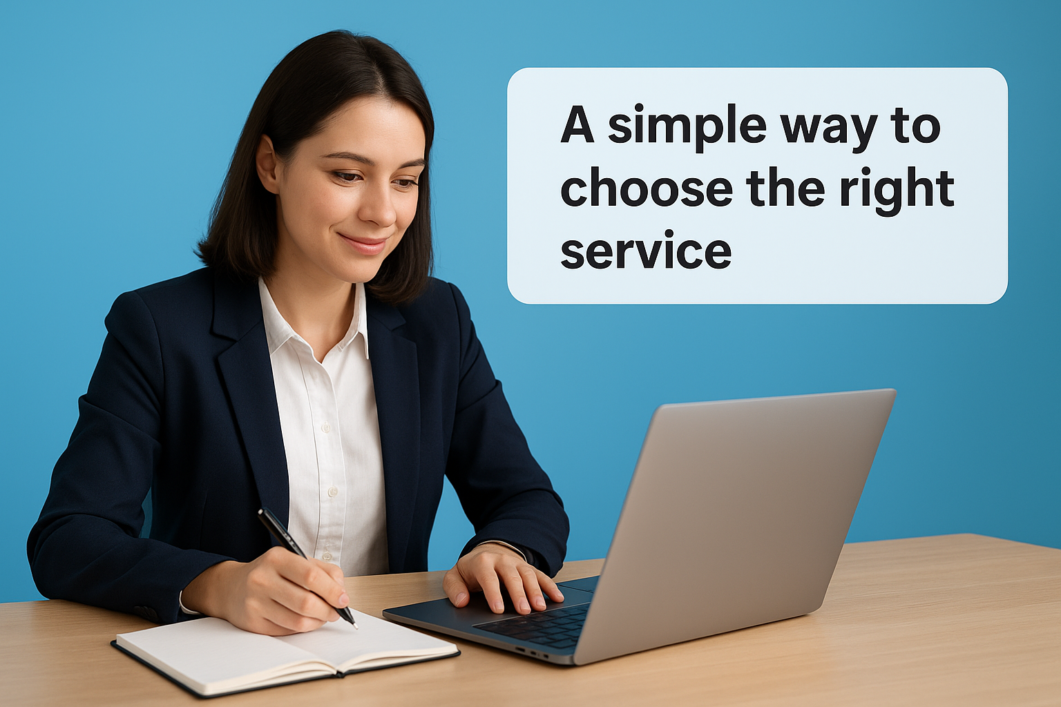 A simple way to choose the right service