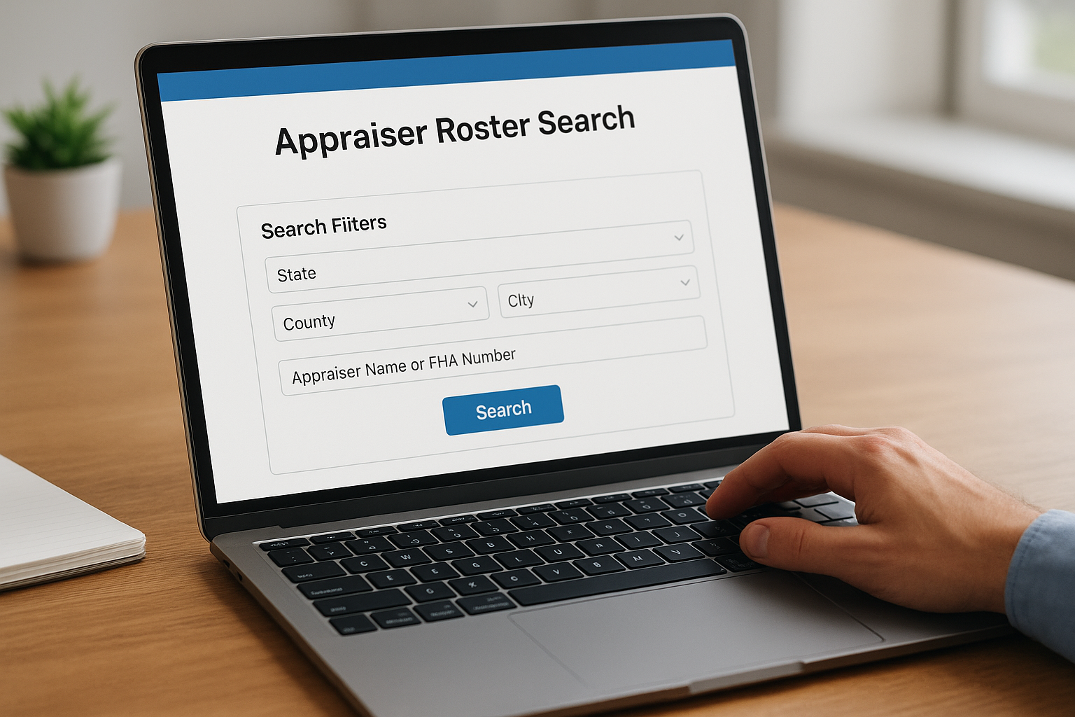 How to search the FHA appraiser roster
