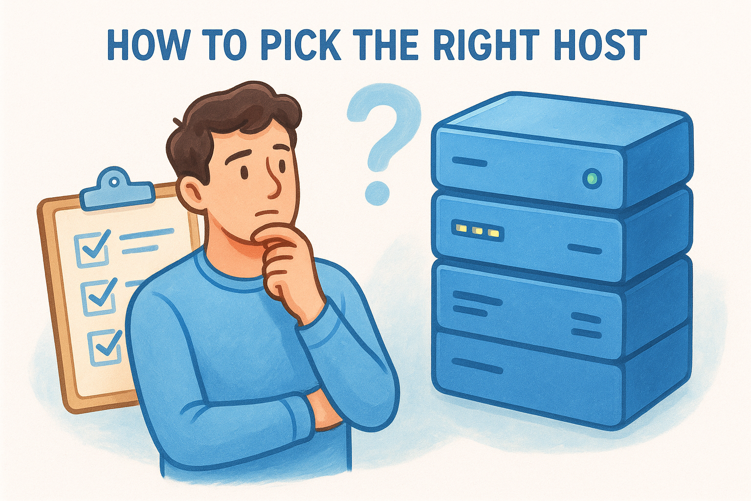 How to pick the right host