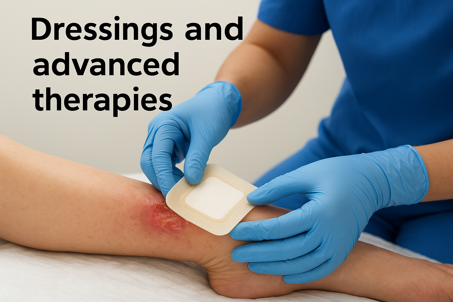 Dressings and advanced therapies