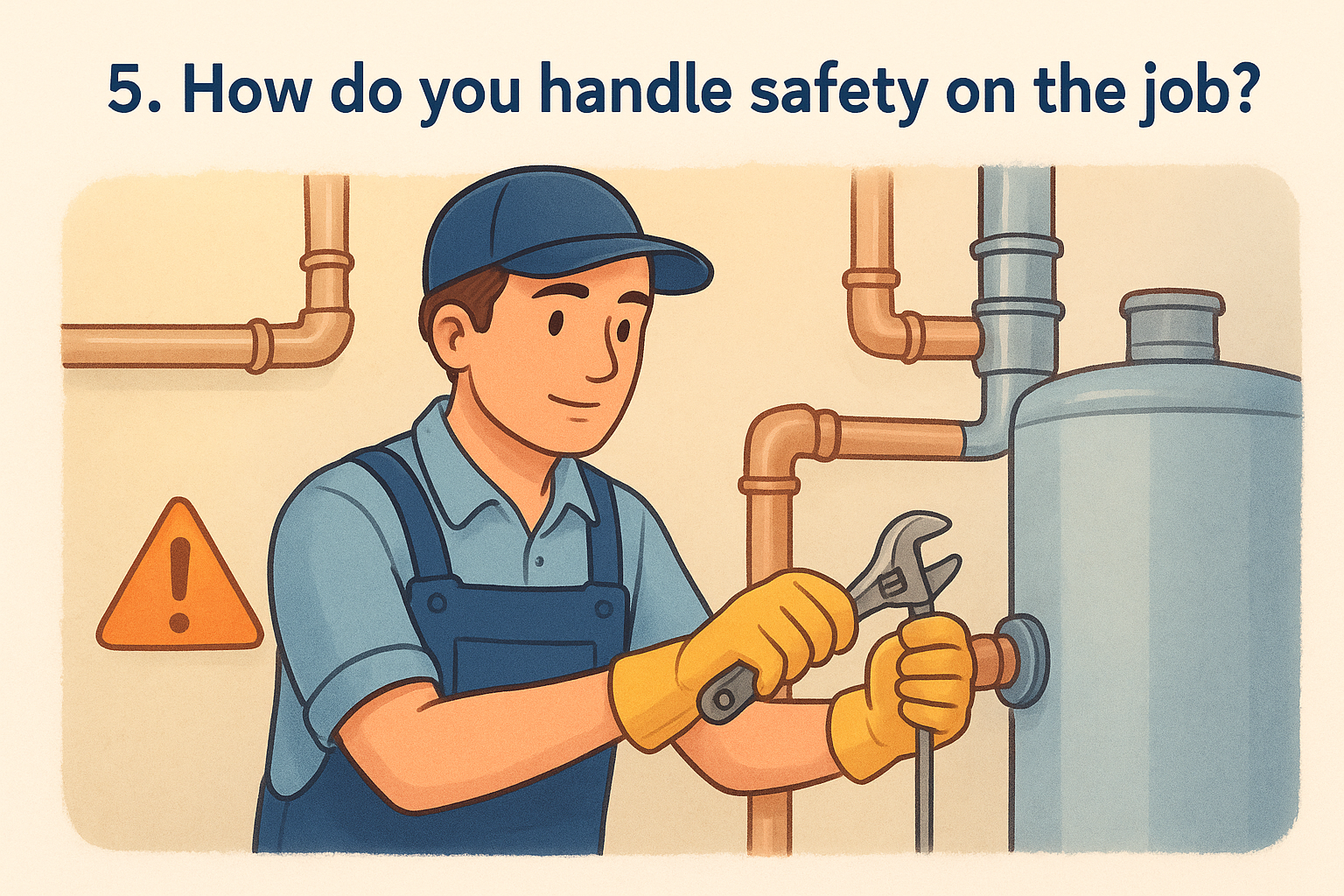 5. How do you handle safety on the job?