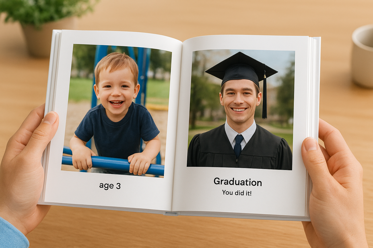 5. A custom photo book of your best moments