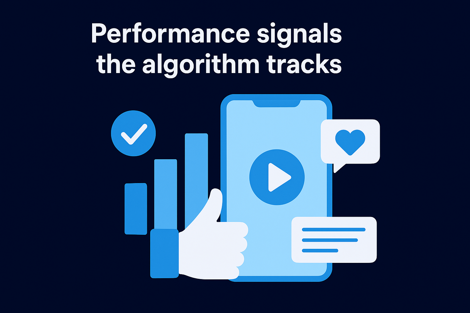 Performance signals the algorithm tracks