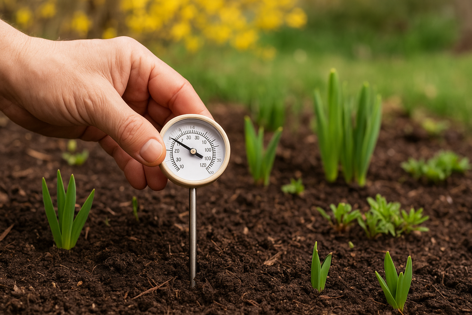 Watch soil temperature, not calendar dates