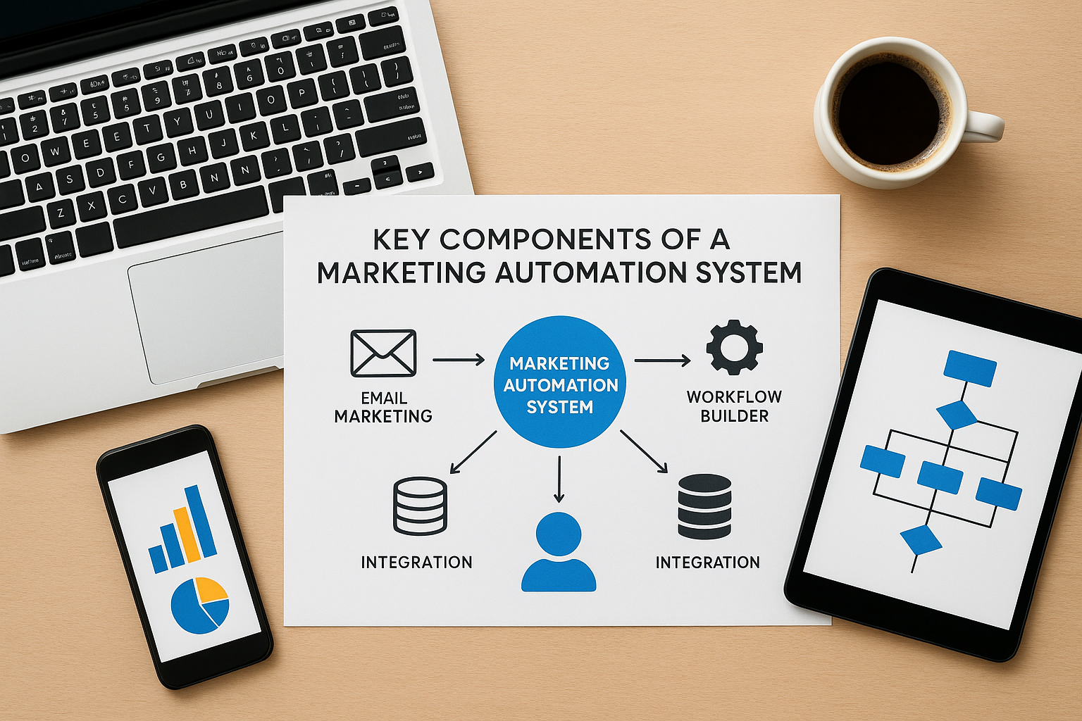 Key components of a marketing automation system